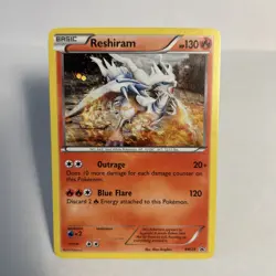 Reshiram BW23 Black & White Holo Pokemon Promo TCG - Image 1