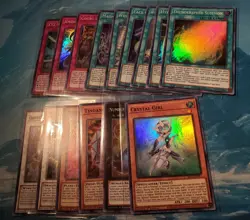 Yu-gi-oh! King's Court 1st Edition Super Rare Complete Set(15 cards), Mint/NM - Image 1