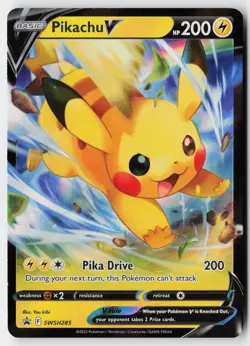 Pokemon Pikachu V SWSH285 Holo P Sword & Shield Promo NM - Image 1
