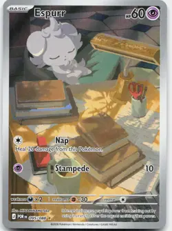 Espurr 095/088 Holo Illustration Rare Perfect Order Pokemon Near Mint - Image 1