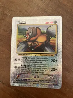 Tauros 65/110 Legendary Collection 2002 Reverse Holo Pokemon Card TCG - Image 1