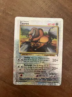 Tauros 65/110 Legendary Collection 2002 Reverse Holo Pokemon Card TCG - Image 2