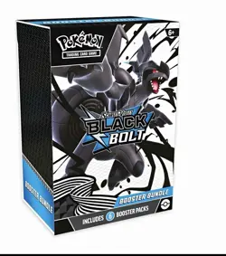 Pokemon Pokemon TCG Scarlet & Violet Black Bolt Booster Bundle Box 6 Packs EN - Image 1