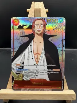 Shanks OP01-120 Manga Rare SEC PRB The Best One Piece Card English - Image 1