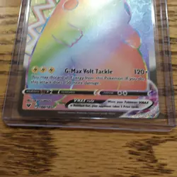 Pokemon Pikachu VMAX 188/185 Vivid Voltage Secret Rare Holo Full Art 310 HP EN - Image 3