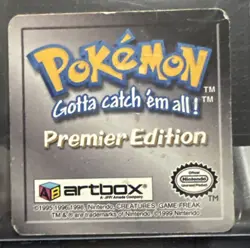 Ash and #25 Pikachu S-4 LP Artbox Premier Edition 1999 Lenticular Pokemon - Image 3