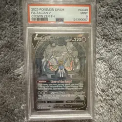 Zacian V Crown Zenith GG48/GG70 PSA 9 - Image 1