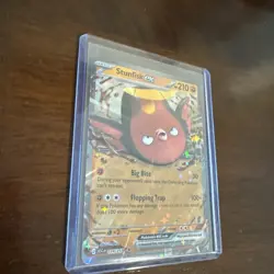 Pokemon Stunfisk ex [ME: Ascended Heroes - 114/217]Holofoil NM Double Rare - Image 1