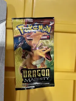 Pokemon🔥 Dragon Majesty Blister & Booster Pack (2 Booster Packs + 1 Foil Card) - Image 3