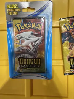 Pokemon🔥 Dragon Majesty Blister & Booster Pack (2 Booster Packs + 1 Foil Card) - Image 4