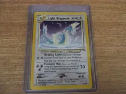 Pokemon Card Vintage Rare Light Dragonair Neo Destiny 22/105 WotC NM/LP - Image 1