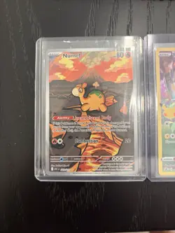 Pokemon TCG 3-Card Lot Pikachu 005/025, Numel 223/217, Dark Weezing 31/82 - Image 4