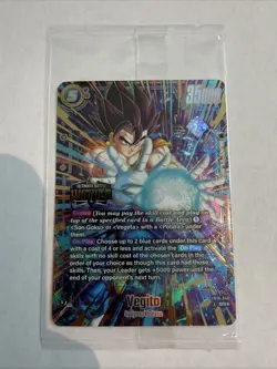 Dragon Ball Super Fusion World FB10-040 Vegito Ultimate Battle Winner Card - Image 1