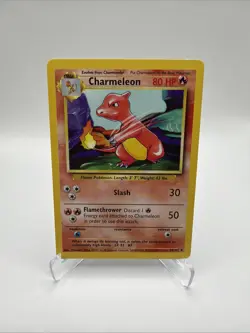 🔥Pokemon card Charmeleon 024/102 Base Set Non-Holo🔥NM/LP - Image 1