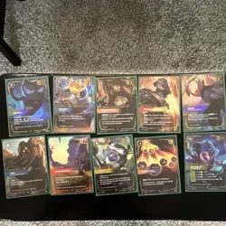 Riftbound 62 card lot Origins Spiritforged Unleashed near mint cards epic rares - Image 3