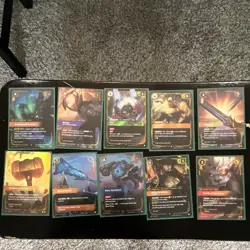 Riftbound 62 card lot Origins Spiritforged Unleashed near mint cards epic rares - Image 4