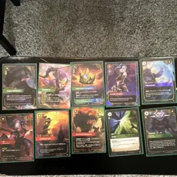 Riftbound 62 card lot Origins Spiritforged Unleashed near mint cards epic rares - Image 5