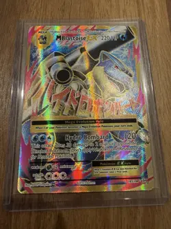 M Blastoise EX 102/108 XY Evolutions Full Art Pokemon Card - Image 3