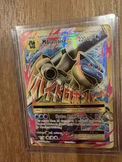 M Blastoise EX 102/108 XY Evolutions Full Art Pokemon Card - Image 4