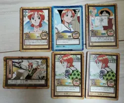One Piece Carddass Hyper Battle Nami 6 Card Set Japanese Trading Card - Image 1