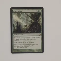Wizards of the Coast Asceticism Scars of Mirrodin Rare Green Enchantment #110 - Image 1