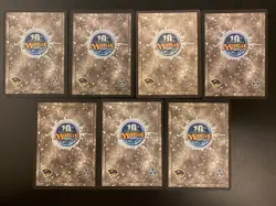 MTG 2003 10th Anniversary JingHe Age Tokens Complete Set Of 7 (Dragon, Angel ++) - Image 2