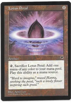 Lotus Petal [Tempest] Magic the Gathering - MTG - Image 1
