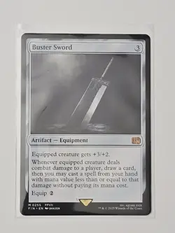 Buster Sword - Final Fantasy MTG #255 - Image 1