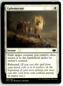Ephemerate Moderately Played 7 Modern Horizons Magic: The Gathering - Image 1