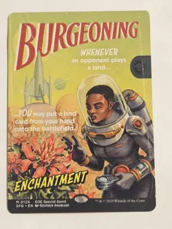 MTG Burgeoning - Showcase LP English Special Guests - Image 1