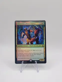 Wolverine, Fierce Fighter Marvel Super Heroes Foil - Image 1