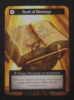 Sorcery Contested Realm GOTHIC BOOK OF BLESSINGS Artifact - Image 1