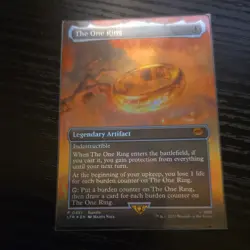 Wizards of the Coast The One Ring Borderless Promo - Image 1
