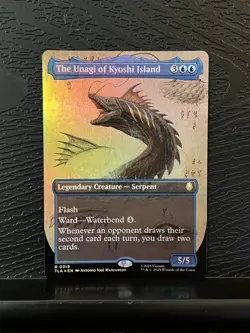 The Unagi of Kyoshi Island (Borderless) (Foil) NM Avatar: The Last Airbender - Image 1