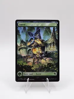 Forest (Chocobo Track Foil) Commander: Final Fantasy Foil Near Mint - Image 1
