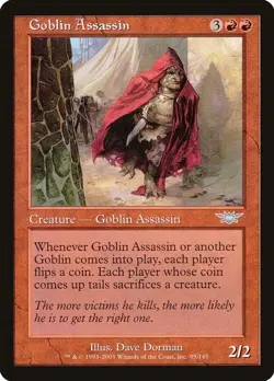 NM - Goblin Assassin [LGN - 95] Legions - Image 1