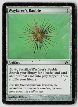 Wayfarer's Bauble 165 Common Fifth Dawn Magic: The Gathering Damaged - Image 1