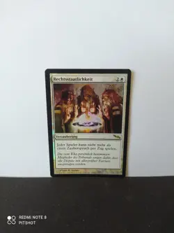 FOIL Rechtsstaatlichkeit / Rule of Law - MTG Magic - Image 1