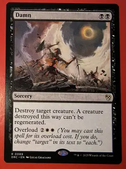 MTG, AETHERDRIFT: DAM - RARE #0089 DRC, REGULAR FINISH, NM - Image 1