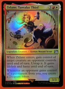 MTG, MAGIC: ZIDAN, TANTALUS THIEF, UNCOMMON, 0251 - NM - FOIL FINISH - Image 1