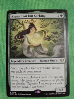 Azusa, Lost but Seeking #274 Commander Masters CMM NM - Image 1