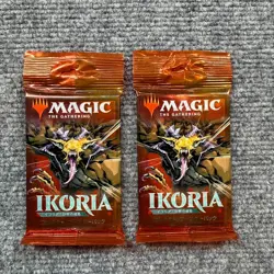 Lot of 2 Ikoria - Collector Booster Pack - Sealed - MTG - Magic The Gathering - Image 1