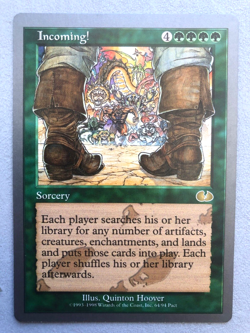 Mtg Carte Magic Unglued Incoming NM/LP - Image 1