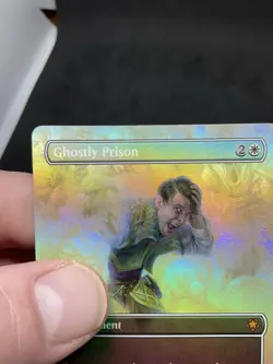 Ghostly Prison (Borderless) Special Guests Foil MTG #0019 LP - Image 3