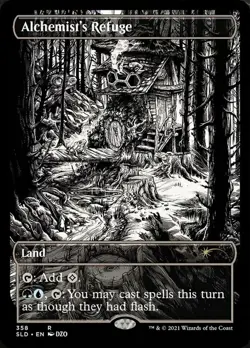 [1x] Alchemist's Refuge (358) - Showcase Near Mint, English Secret Lair MTG Magi - Image 1