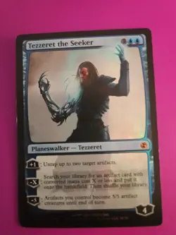 Tezzeret the Seeker (Foil) (LP) Elspeth vs Tezzeret Magic MTG - Image 1