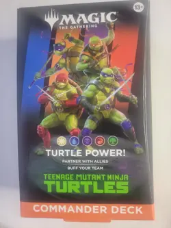 Turtle Power Commander Deck MTG Factory Sealed NEW IN BOX - Image 1