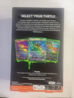 Turtle Power Commander Deck MTG Factory Sealed NEW IN BOX - Image 2