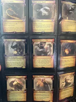 Matgic the Gathering MTG Lord of the Rings Scroll Foil - Pick One! NM Flat Ship - Image 2