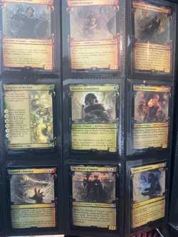 Matgic the Gathering MTG Lord of the Rings Scroll Foil - Pick One! NM Flat Ship - Image 4